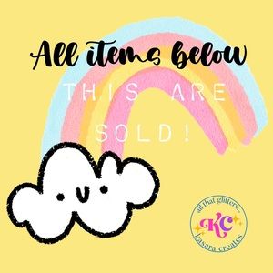 ALL ITEMS BELOW THIS POST ARE SOLD!